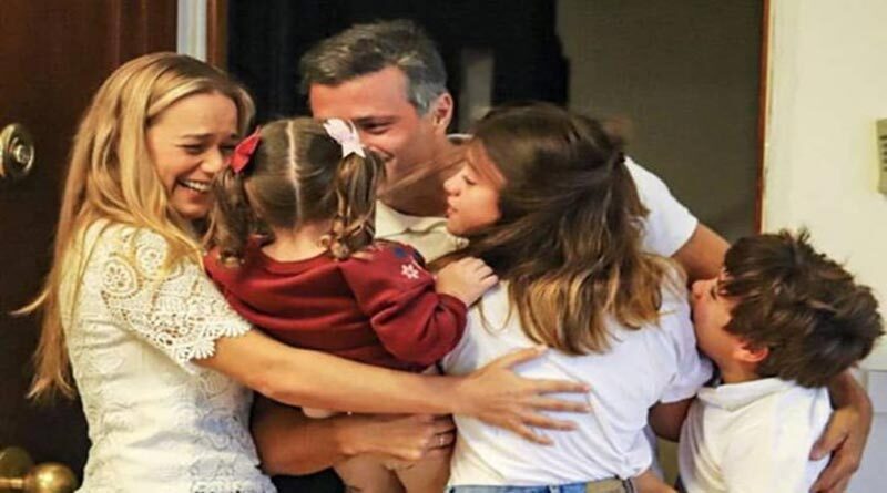 Leopoldo López en Madrid - España